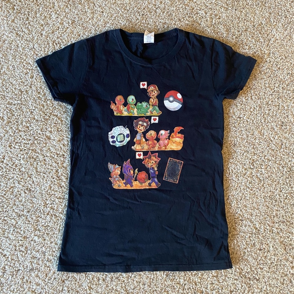 Anime graphic tee